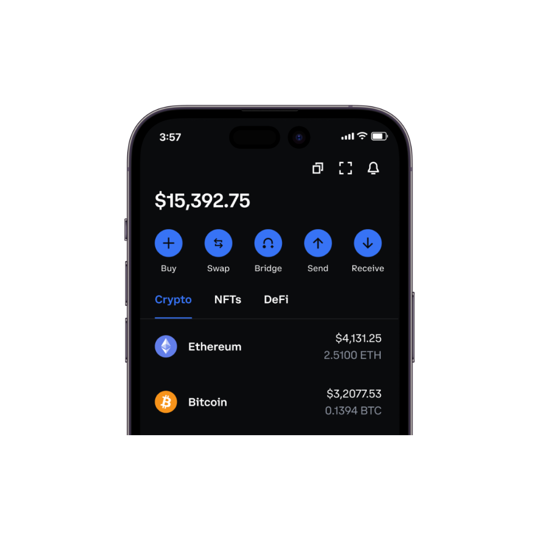 Coinbase Mobile Screenshot